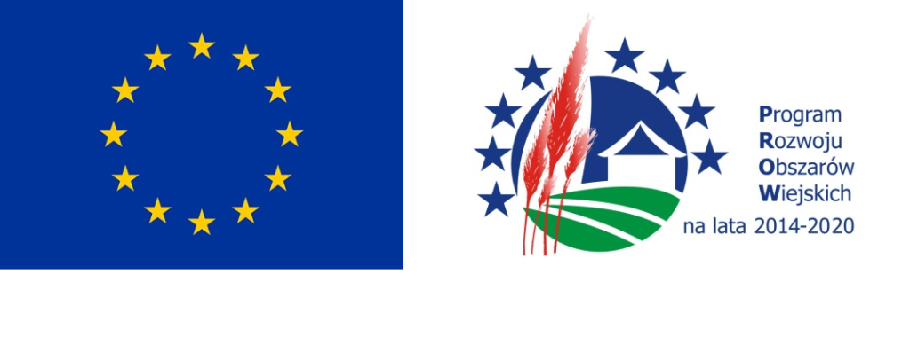 Logo Unii Europejskiej oraz Programu Rozwoju Obszarów Wiejskich
